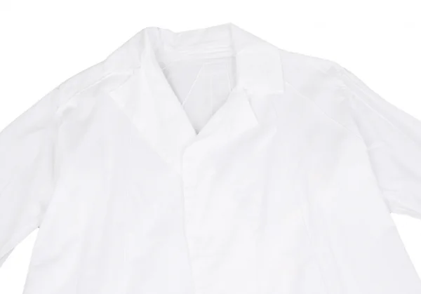 ヨウジヤマモト ファムYohji Yamamoto FEMMEデザインピンタックラップシャツ 白M K-117701_003