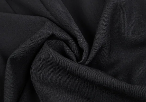 ヨウジヤマモト ファムYohji Yamamoto FEMME ウールギャバピンタックデザインアシンメトリージャケット 黒XS K-117706_016