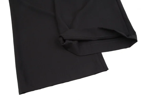 ヨウジヤマモト ファムYohji Yamamoto FEMME ウールギャバアシンメトリージャケットセットアップスーツ 黒XS K-117708_015