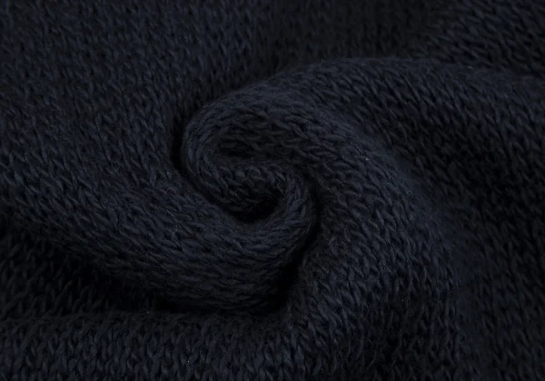 ヨウジヤマモト プールオムYohji Yamamoto POUR HOMME コットンローゲージニットベスト 紺3 K-117715_008