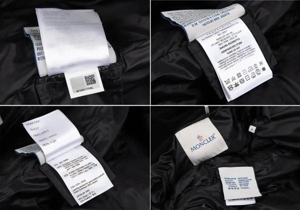 モンクレールMONCLER Zakura Giubbotto レオパード織りフードポンチョダウンジャケット ゴールド黒1 K-117717_019