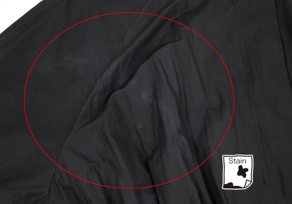 リムアークRIM.ARK ウエストシャーリングナイロンコットンフーディーコート 黒Free K-117719_004