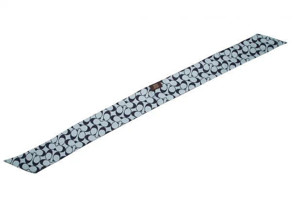 コーチCOACH シグニチャードットシルクスカーフ 紺 K-117738_005