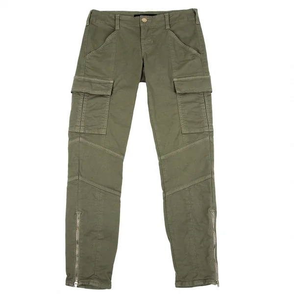 ジェイ ブランド セオリーJ BRAND for Theory 裾ジップカーゴパンツ カーキ24 K-117754_001