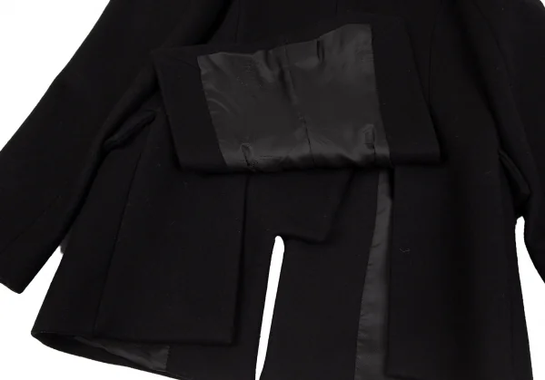 ヴィヴィアンウエストウッド アングロマニアVivienne Westwood ANGLOMANIA メルトンナポレオンジャケット 黒38 K-117772_016