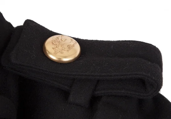 ヴィヴィアンウエストウッド アングロマニアVivienne Westwood ANGLOMANIA メルトンナポレオンジャケット 黒38 K-117772_005