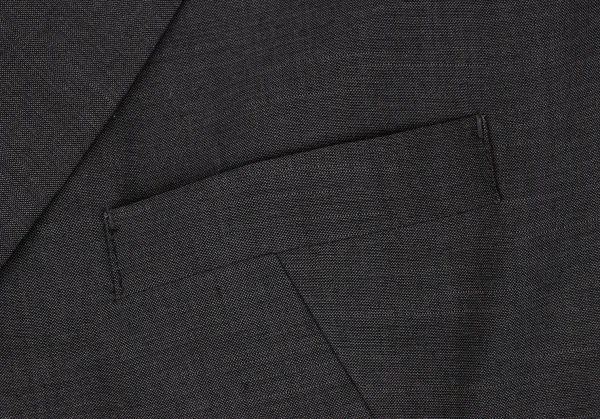 ヨウジヤマモト ファムYohji Yamamoto FEMME ウールポリカッティング変形セットアップスーツ グレー2 K-117779_005