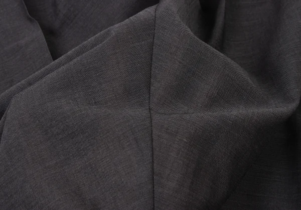 ヨウジヤマモト ファムYohji Yamamoto FEMME ウールポリカッティング変形セットアップスーツ グレー2 K-117779_017
