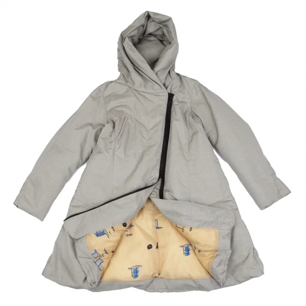 センソユニコ　キューブキューブ コート38 センソユニコ キューブ キューブCube-Cube 裏柄ポリダウンコート