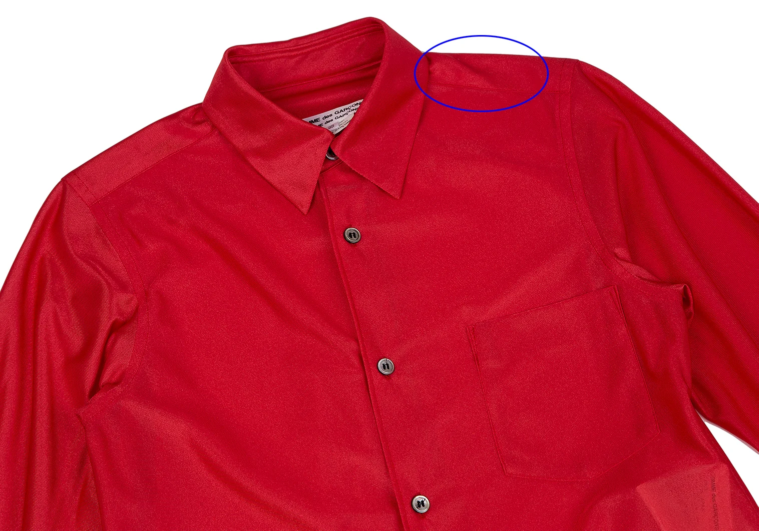 【関税&送料込】Comme Des Garcons Play Red Nylon Comme Des G COMME des GARÇONS PLAY: K-Wayエディション レッド ナイロン