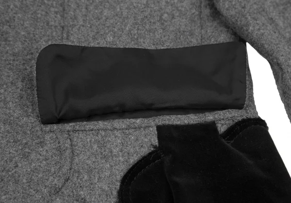 COMME des GARCONS Round Cut Hem Design Jacket K-117837_014