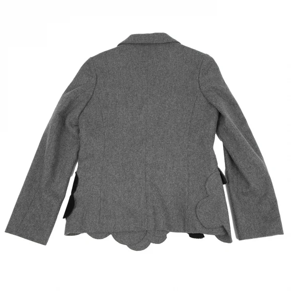 COMME des GARCONS Round Cut Hem Design Jacket K-117837_016