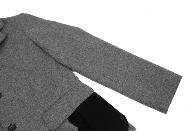 COMME des GARCONS Round Cut Hem Design Jacket K-117837_009