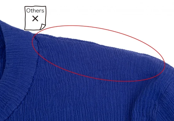 イッセイミヤケ ハートISSEY MIYAKE HaaT クレーププリーツカーディガン 青2 K-117846_005