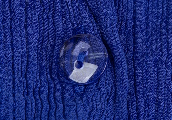 イッセイミヤケ ハートISSEY MIYAKE HaaT クレーププリーツカーディガン 青2 K-117846_008