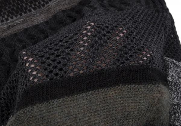 イッセイミヤケ ハートISSEY MIYAKE HaaT 編み替えデザインニット