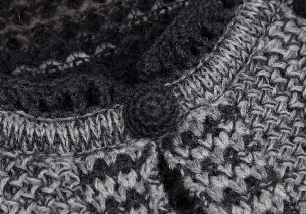 イッセイミヤケ ハートISSEY MIYAKE HaaT 編み替えデザインニット