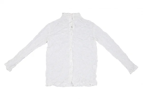 イッセイミヤケペルマネンテISSEY MIYAKE PERMANENTE シワプリーツブラウス 白2 K-117867_002