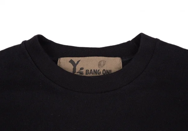 ワイズ バングオン！Y's BANG ON! No.0 裾ワンポイントロゴプリントカットソー 黒2 K-117940_003
