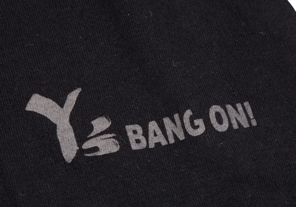 ワイズ バングオン！Y's BANG ON! No.0 裾ワンポイントロゴプリントカットソー 黒2 K-117940_007