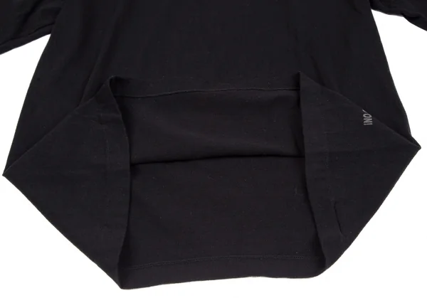 ワイズ バングオン！Y's BANG ON! No.0 裾ワンポイントロゴプリントカットソー 黒2 K-117940_008