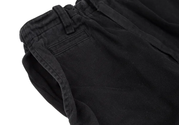 ワイズY's コットンツイルクロップドペインターパンツ 黒3 K-117943_006