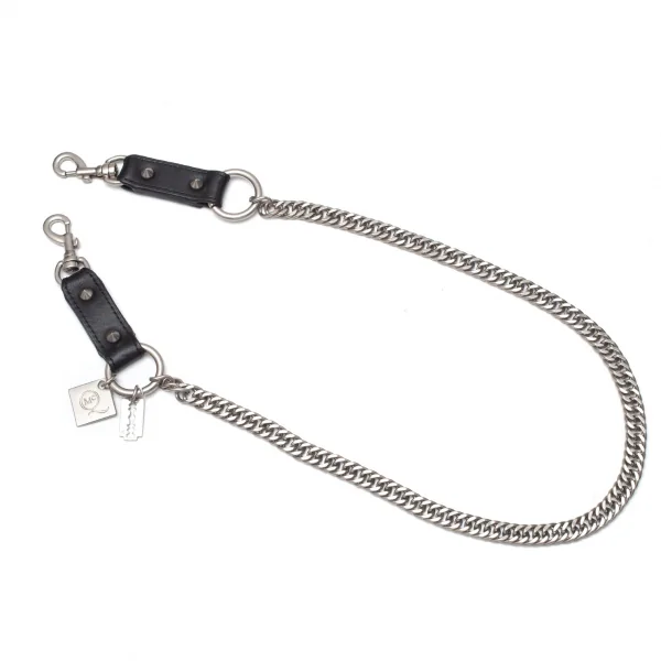 マックキュー アレキサンダーマックイーンMcQ Alexander McQUEEN チャーム付きウォレットチェーン シルバー K-117960_001