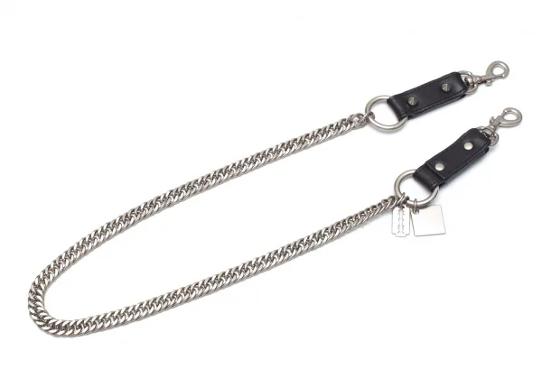マックキュー アレキサンダーマックイーンMcQ Alexander McQUEEN チャーム付きウォレットチェーン シルバー K-117960_005