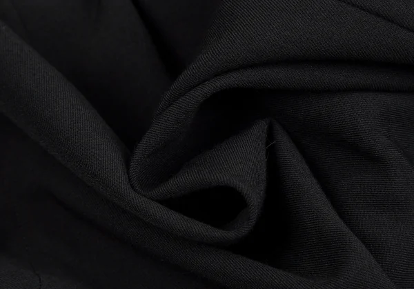 ヨウジヤマモト ファムYohji Yamamoto FEMME バックレースアップウールギャバロングジャケット 黒2 K-117967_015