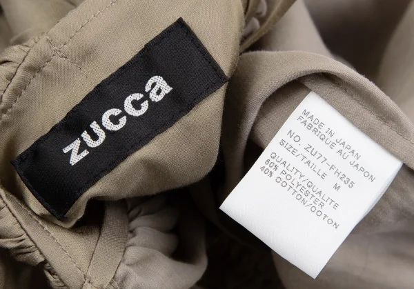 ズッカzucca ポリコットンキャミソールワンピース カーキM K-117980_016