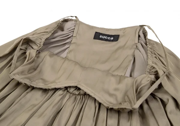 ズッカzucca ポリコットンキャミソールワンピース カーキM K-117980_006