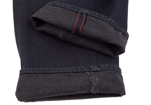 45r コットン デニム 濃紺 柔らかデニム 32 45R 藍染めデニムパンツ