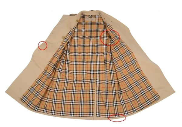 バーバリーBURBERRY コットンギャバグラフィックプリント