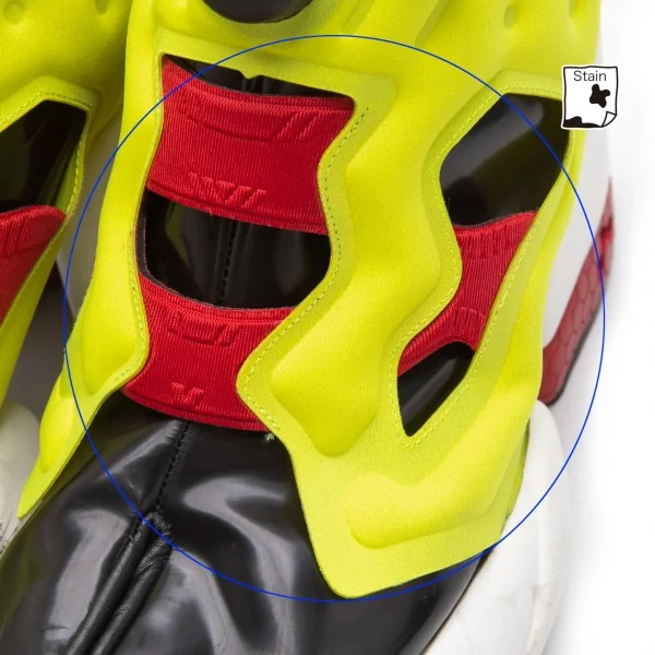 メゾンマルジェラ×リーボックMaison Margiela×Reebok Tabi Instapump Fury Hi アンクルブーツ 黒赤黄40(25cm位) K-118005_004