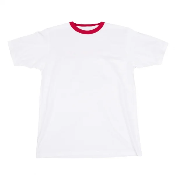 ユニフォームエクスペリメントuniform experiment WhiteLine バックロゴリンガーTシャツ 白赤2 K-118008_010