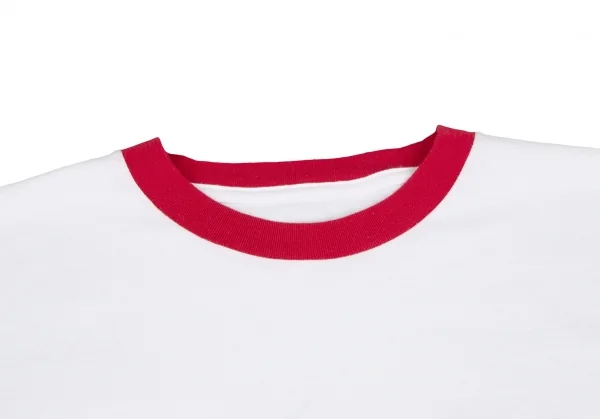 ユニフォームエクスペリメントuniform experiment WhiteLine バックロゴリンガーTシャツ 白赤2 K-118008_011