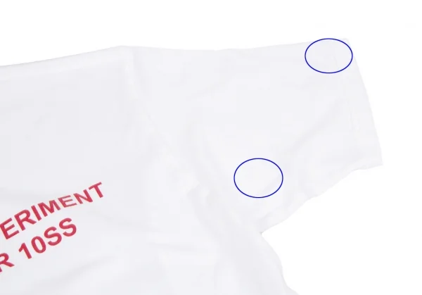 ユニフォームエクスペリメントuniform experiment WhiteLine バックロゴリンガーTシャツ 白赤2 K-118008_004