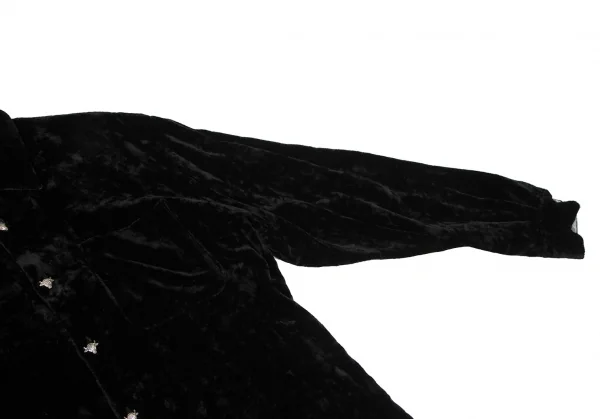 Jean-Paul GAULTIER HOMME Buffalo Metal Button Velor Shirt K-118019_005