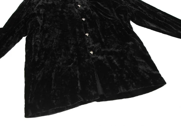 Jean-Paul GAULTIER HOMME Buffalo Metal Button Velor Shirt K-118019_008