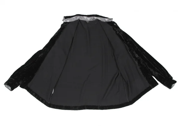 Jean-Paul GAULTIER HOMME Buffalo Metal Button Velor Shirt K-118019_009