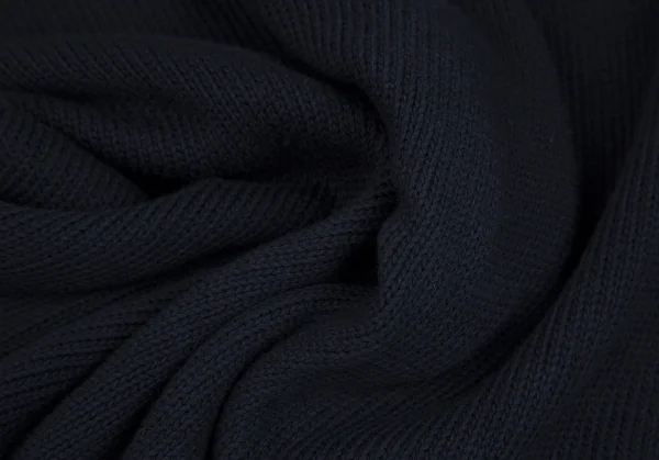 コムデギャルソンオムプリュスCOMME des GARCONS HOMME PLUS コットンカーブジップニットカーディガン 紺M位 K-118025_010