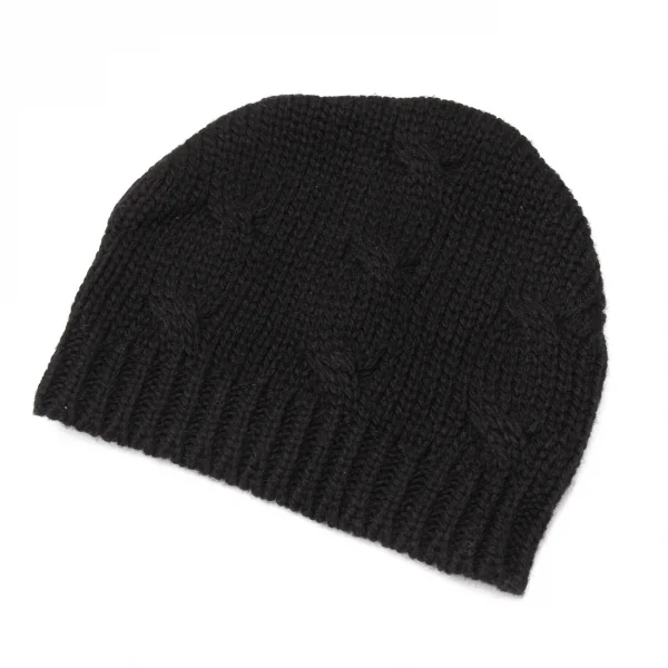 ヘッドポータープラスHEAD PORTER PLUS ニットキャップ 黒 K-118038_005