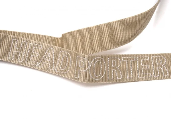 ヘッドポータープラスHEAD PORTER PLUS ロゴベルト ベージュ K-118039_002
