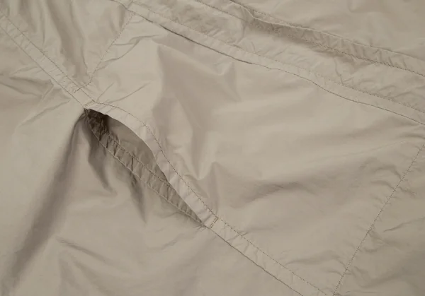 ISSEY MIYAKE me Poly Nylon Shirring Zip Up Coat K-118054_013