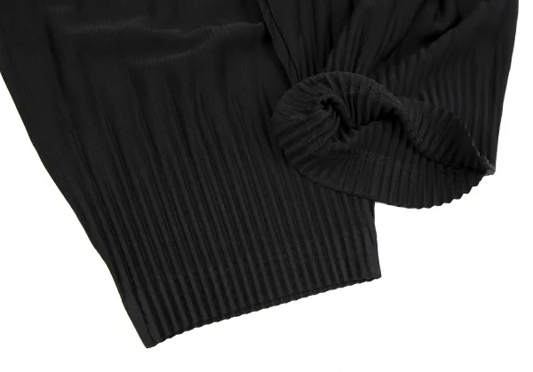 オムプリッセ イッセイ ミヤケHOMME PLISSE ISSEY MIYAKE 消しプリーツクロップドパンツ 黒2 K-118085_007