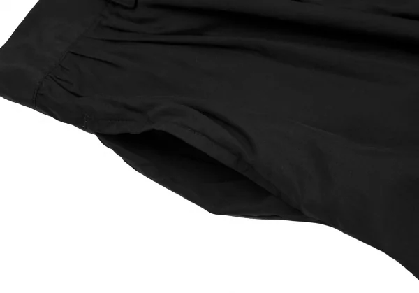 リミフゥLIMI feu コットンシルクウエストギャザースカート 黒S K-118089_006