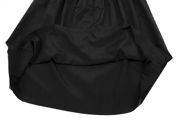 リミフゥLIMI feu コットンシルクウエストギャザースカート 黒S K-118089_009