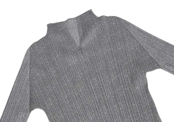 PLEATS PLEASE Heather Print Pleat Skipper T Shirt K-118099_003