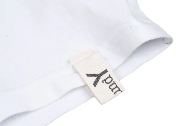 グラウンド ワイGround Y バックシグネチャーロゴプリントTシャツ 白1 K-118109_010