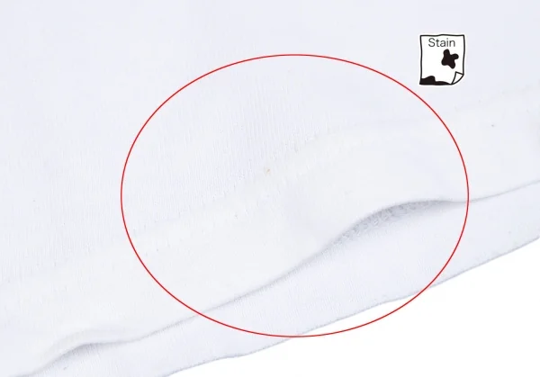 グラウンド ワイGround Y バックシグネチャーロゴプリントTシャツ 白1 K-118109_009